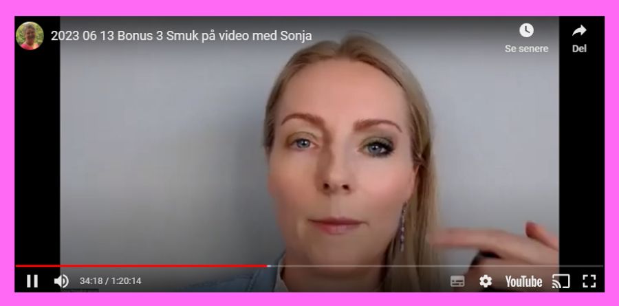 Smuk på video - bonus masterclass