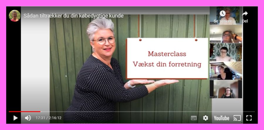 Tiltræk købedygtige købere - bonus masterclass